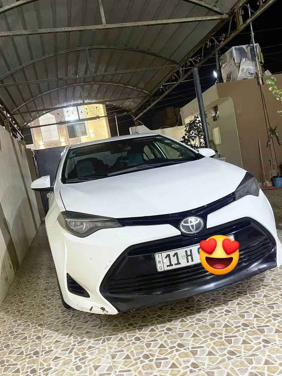 السلام عليكم للبيع كورلا 2019 Le سنويه لحد 2031 هزه جديده كير محرك صدر بل شرط كهربائيات كلهن شغال تخم تاير نص عمر سياره جاهزه من كلشي بسمي تحويل مباشر تحكم ستيرن رادار امامي مثبت سرعه كامره تبريد جديد مكان السياره صلاح الدين تكريت السونار بل منشور مثل ماموضح السعر 125 وبيها مجال بسيط اتصال فقط *********** او ***********
