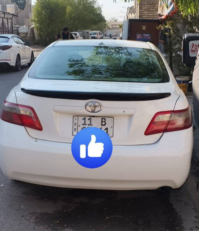 🚗للبيع تيوتا كامري 2009
محرك 4 سلندر 2400 
ماشيه 172KM حقيقي 
كهربائيات محرك كير  بشرط لاتنقيص ولاتبخير ولا ملعوب ب
منظومة تبريد جديده 
شاشة وكامره خلفيه
شواصي ولغود مكفوله  وعليها ادامة كاملة بلكات ونوزلات وحساسات فلاتر غرف احتراق
سيارة بسمي  تحويل شرط ثاني يوم 
غرامة مصفره وهزه وسنويه جديده
عارضها 86 وبيها مجال بسيط 
مكان سياره بغداد الرصافه
 ***********
