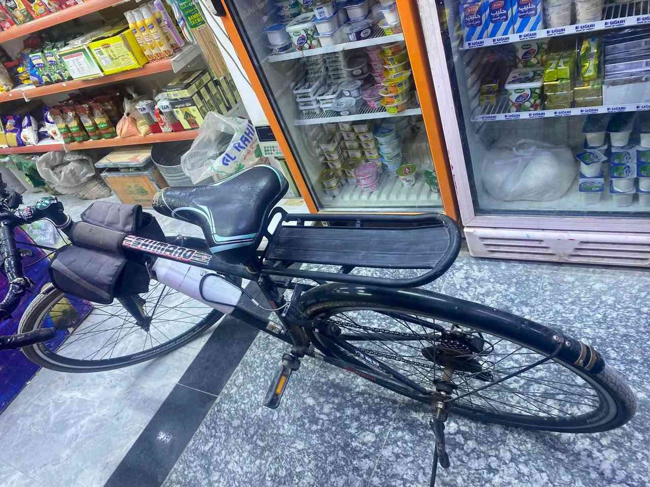 السلام عليكم بايسكل ياباني لبيع كله شغال بريكات مكينه كله شغال *********** فقط واتساب رايده 120 وبي مجال
