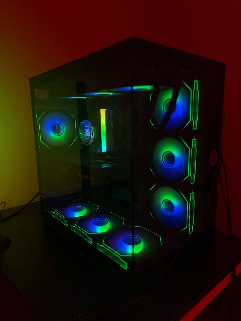 سلام عليكم ادمن وافق مكلف بنشر بيسي للبيع مواصفات
Rtx 4070 super-ram aláalgo 21l
arjwl ddr4-32gb-3600
liquid cooler loving cool 360 _-ilo Ho
Msi 300hz 2k full hd aüli
ssd.m.2 1T 3200MB
b760 mk v2 ddr4 gigabyte
PSU 750W 8O+PLUS BRONZESEGOTEP
BN750 BLACK?
INTEL CORE I5-14400F TRY EDITION
شاشه MSI 27 300hz وكيبورد ردي دراكون السعر مليونين وربعمئه بسعر بلاش كل القطع ضمان عليها 
رقمي ***********
