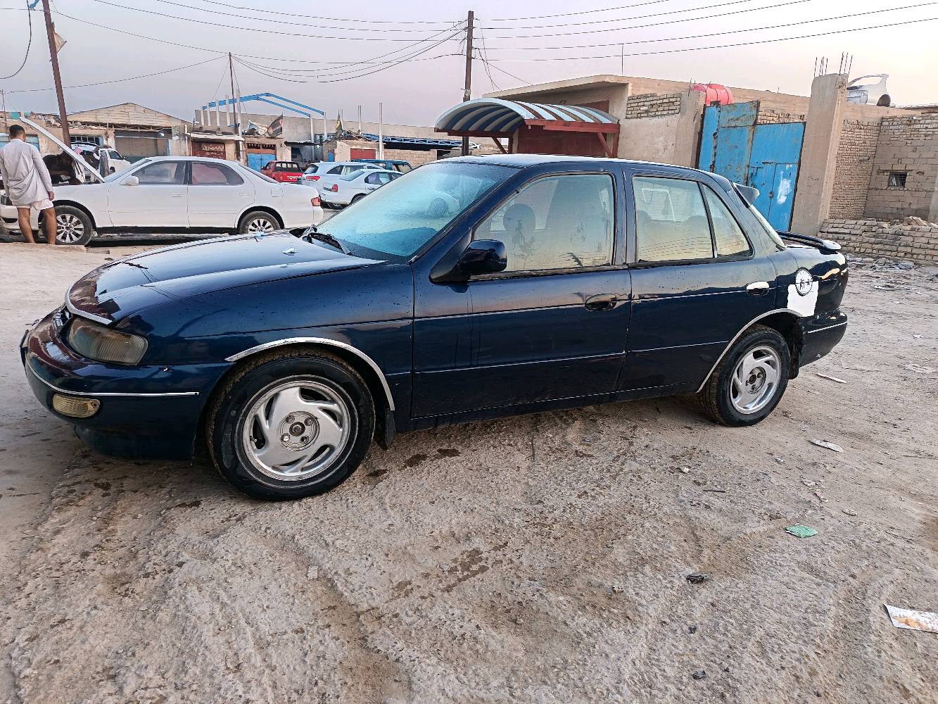 السلام عليكم كيا سيفيا للبيع موديل 1995 مكينه مسكر كير عادي سياره عوزه ترتيب السعر 23بيه مجال بصيط