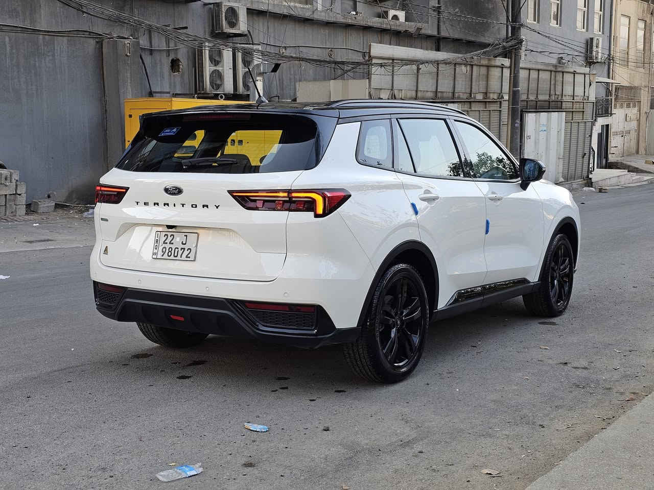 Ford Territory 2025
فورد تيريتوری  ٢٠٢٥

مواصفات Dark Edition اعلي فئة مواصفات 
وكالة خليجية
فول فول مواسفات

کلین تایتڵ بدون سبوخ بدون بارد بدون شغط.
مكينة ٤سلندر+توربو حجم ١.٨لتر
ماشية 35.000كم فقط.

السيارة بعدها علي وضع الوكالة
و باقية بالضمان دهن و فلتر مجاني من الشركة
السيارة كلش حلوة و نظيفة

السيارة رقم اربيل الدولي سنوية جديدة 2030و بأسمنا
مكفولة من كير و محرك و كهربائيات

و ب سعر(250$) ورقة و بيها مجال

مكان السيارة
(سلیمانیە)
***********
