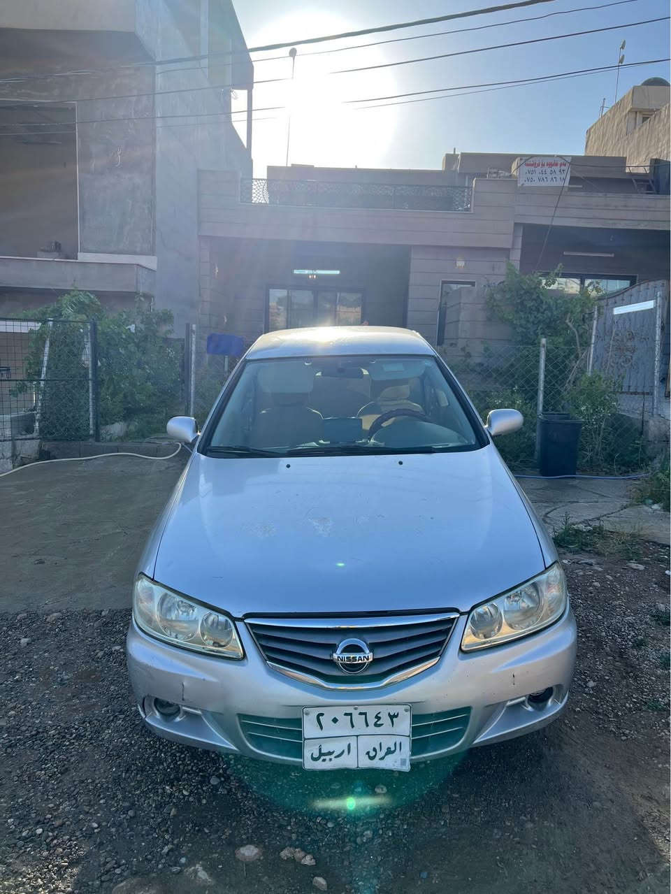 نیسان سنی یابانی مودیل ٢٠١٢ سئ پار چە سبوخ گئر و مکینە بەشەرت توماتیک *********** أربيل, العراق

