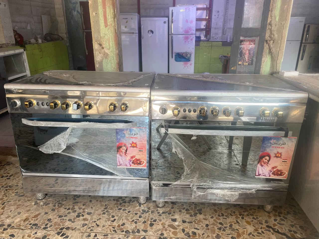 معرض زعفران هوم الاثاث المستعمل
تجهيز أفضل أنواع 🤌
ثلاجاتً🤞كاونترات🤞طباخات
وباقي الاثاث المستعمل 
عنوان زعفرانيه نهايه اربع شوارع مقابيل جامع الكيلاني👍***********يوجد توصيل كافه مناطق بغداد❤️

