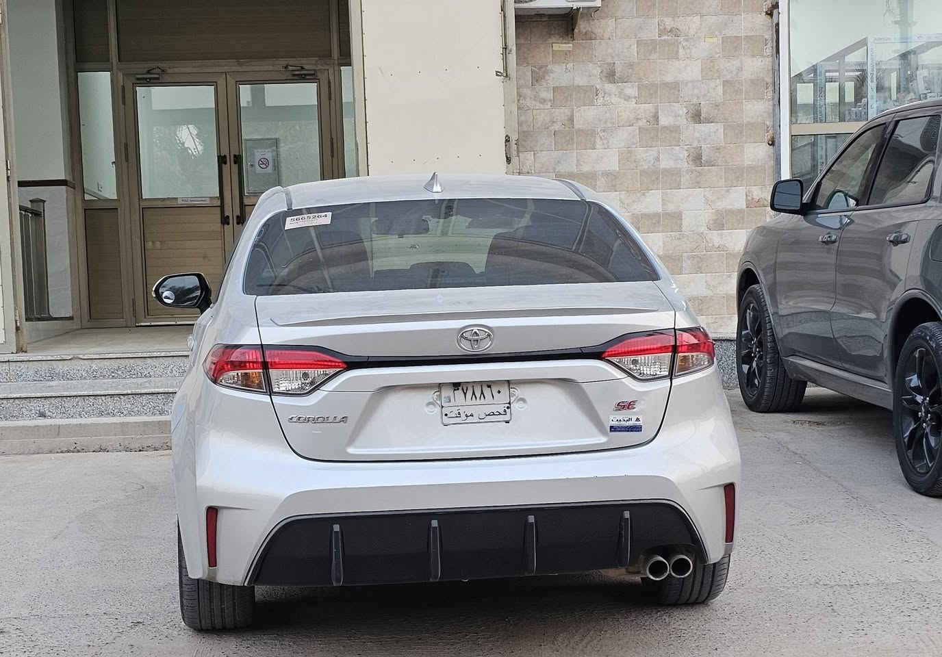 تويوتا كورلا SE 2.0L مديل 2023 مراوس فقط بكامري اعتذر عن البيع 
( بدون رقم ) 
تترقم بصرة حرة بأسم المشتري 
صور الحادث بالمنشور مع رقم الشاصي 

الضرر -جاملغ الايسر معدل ومصبوغ مع تبديل الدعامية الأمامية
مواصفات الSE معروفة مليانه مواصفات 
رقم ***********

