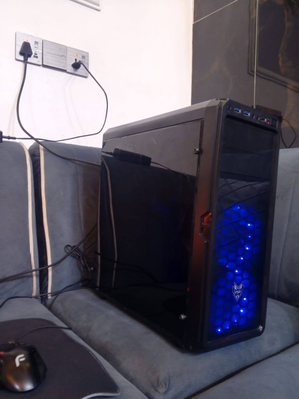 السلام عليكم
للبيع بي سي مستعمل نظيف
المواصفات موضحة بالصور
ماوس rgb وكيبورد rgb وماوس باد
شاشة بلاك ولف 165 هرتز
السعر 600 وبي مجال
مكان بغداد البلديات
للاستفسار ***********
واتساب

نص مكتوب في الصور:
- Performance Run new task CPU 2% 1.69 GHz Memory 5.0/15.9 GB (3 Disk 0 (D:) SSD (SATA) 0% Disk 1 (E:) HDD (SATA) 0% GPU 0 NVIDIA GeForce G... 2% (33 °C) Memory Memory usage 16.0 GB 15.9 GB 60 seconds Memory composition In use (Compressed) 4.9 GB (20.3 MB) Committed 5.9/23.7 GB Paged pool 297 MB Available 10.9 GB Cached 2.8 GB Non-paged pool 335 MB Speed: Slots used: Form factor: Hardware reserved: 2666 MT/s 2 of 2 DIMM 64.8 MB
- Task Manager Processes Performance App history Startup apps Users Details Services Settings Performance CPU 2% 1.45 GHz Memory 4.9/15.9 GB (31%) Disk 0 (C:) SSD (SATA) 0% Disk 1 (E:) HDD (SATA) 0% GPU 0 NVIDIA GeForce... 2% (33 °C) GPU 3D 2% Copy 0% Video Encode 0% Video Decode 0% NVIDIA GeForce GTX 1650 SUPER 4.0 GB 8.0 GB Dedicated GPU memory usage Shared GPU memory usage Utilization 2% GPU Memory 0.5/12.0 GB Dedicated GPU memory 0.5/4.0 GB Shared GPU memory 0.1/8.0 GB GPU Temperature 33 °C Driver version: 32.0.16.1682 Driver date: 9/4/2026 DirectX version: 12 (FL 12.1) Physical location: PCI bus 1, device 0, function 0 Hardware reserved memory: 166 MB
- Performance CPU Intel(R) Core(TM) i5-9400F CPU @ 2.90GHz 100% CPU % Utilization 60 seconds Utilization 59% Speed 3.76 GHz Processes 181 Threads 2692 Handles 81959 Up time 0:01:01:04 Base speed: 2.90 GHz Sockets: 1 Cores: 6 Logical processors: 6 Virtualization: Disabled Hyper-V support: Yes L1 cache: 384 KB L2 cache: 1.5 MB L3 cache: 9.0 MB Memory 5.1/15.9 GB (32%) Disk 0 (C:) SSD (SATA) 41% Disk 1 (E:) HDD (SATA) 0% GPU 0 NVIDIA GeForce G... 2% (34 °C) Settings Run new task
- CPU 3% 1.68 GHz Memory 5.0/15.9 GB (31%) Disk 0 (D: C:) SSD (SATA) 0% Disk 1 (E:) HDD (SATA) 0% GPU 0 NVIDIA GeForce G... 2% (33 C) Performance Disk 0 (D: C:) Active time Lexar 256GB SSD 100% 60 seconds Disk transfer rate 0 100 MB/s 60 MB/s 0 60 seconds Active time 0% Average response time 0.2 ms Capacity Formatted System disk Page file Type 239 GB 239 GB Yes Yes SSD (SATA) Read speed 0 KB/s Write speed 4.1 KB/s Run new task Settings