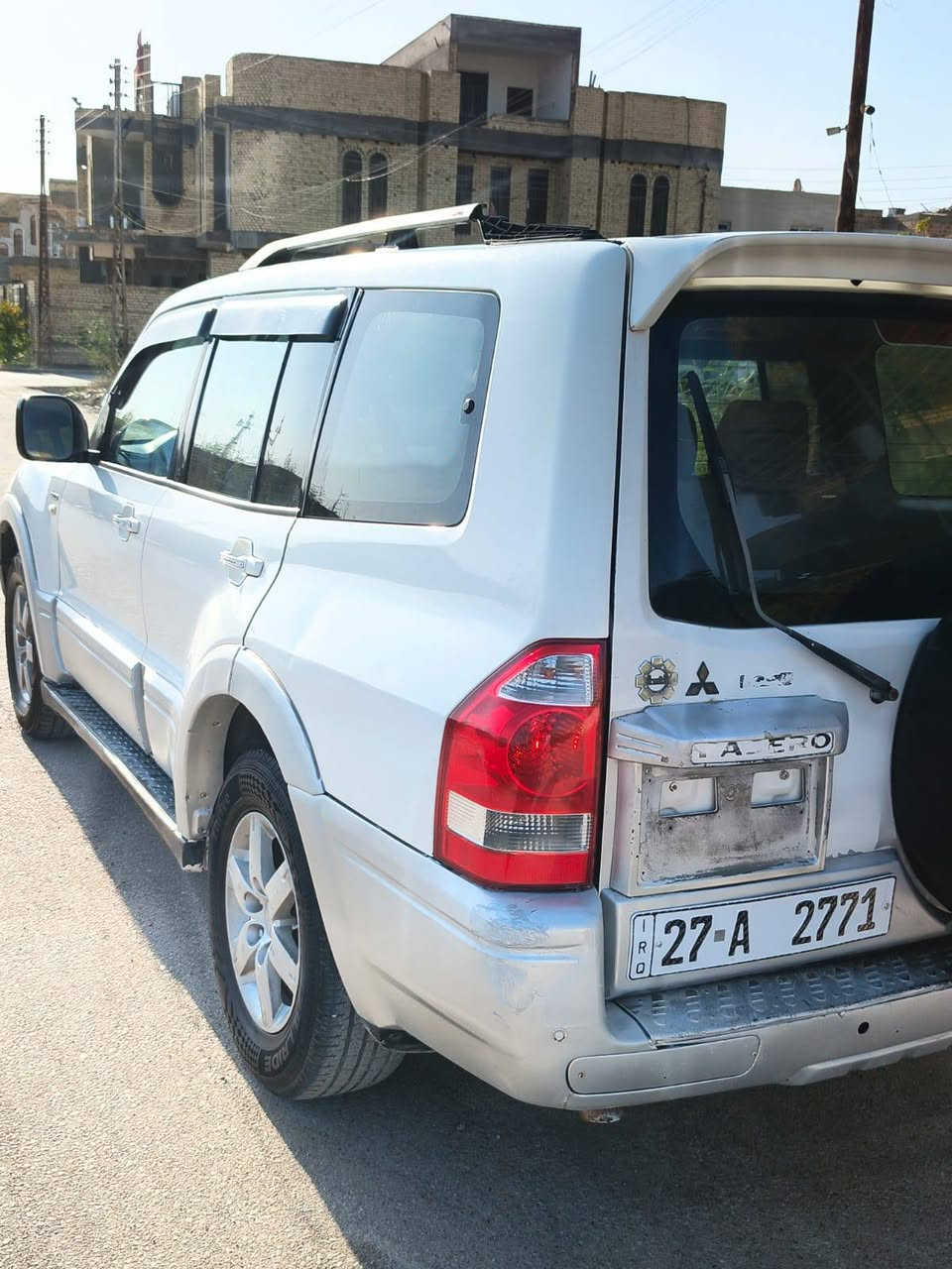 باجيرو 2007 خليجي مكفوله من الضربه والصبغ رقم ذي قار دولي بسمي مكينه 3800 7راكب 3 قطع تبريد السعر 88 مكاني ذي قار الرفاعي ***********
