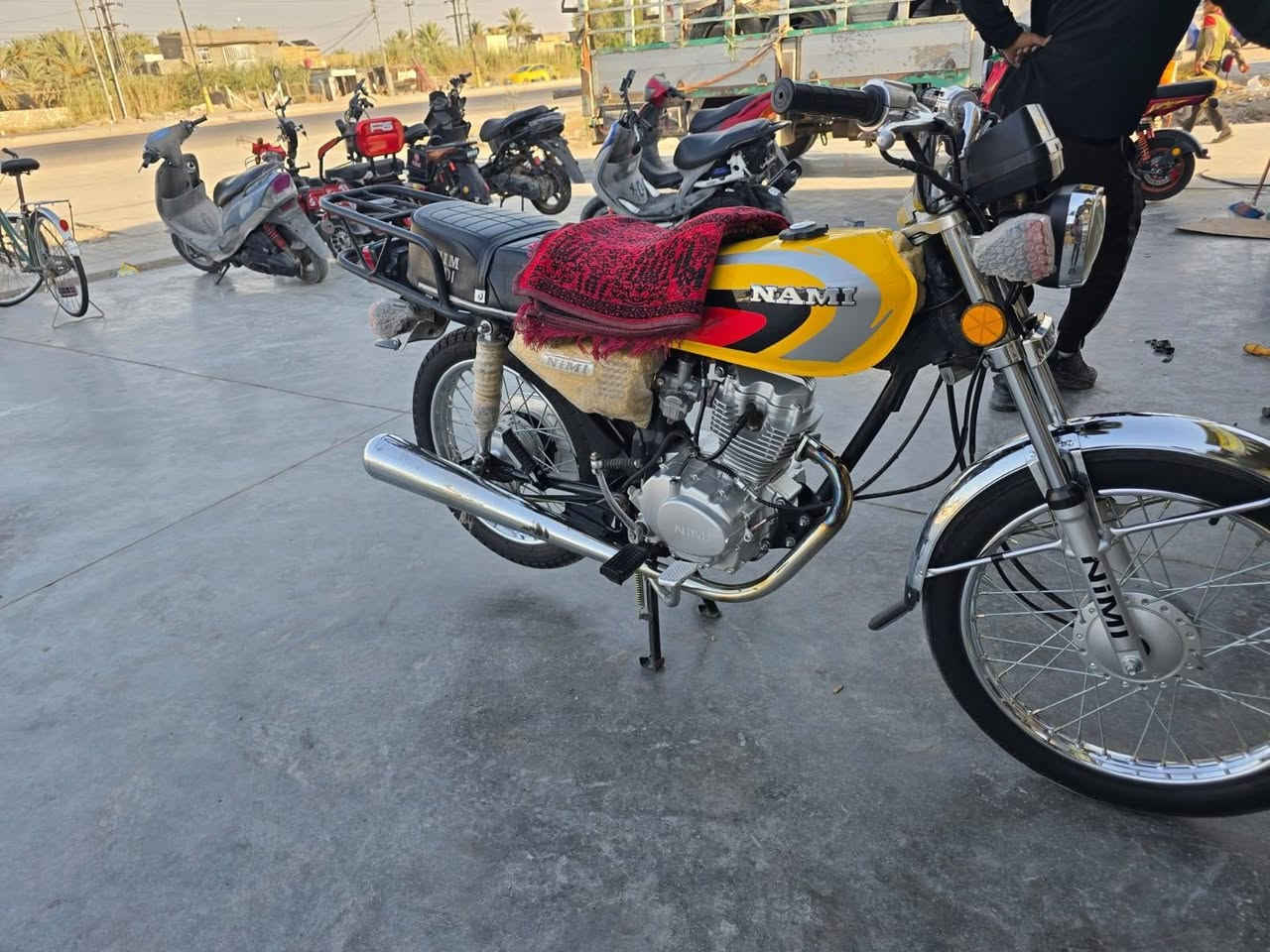 سلام عليكم دراجه نامه امتياز 2025 للبيع كفاله عامه مكينه 3 احرف العنوان باب للأستفسار ***********
