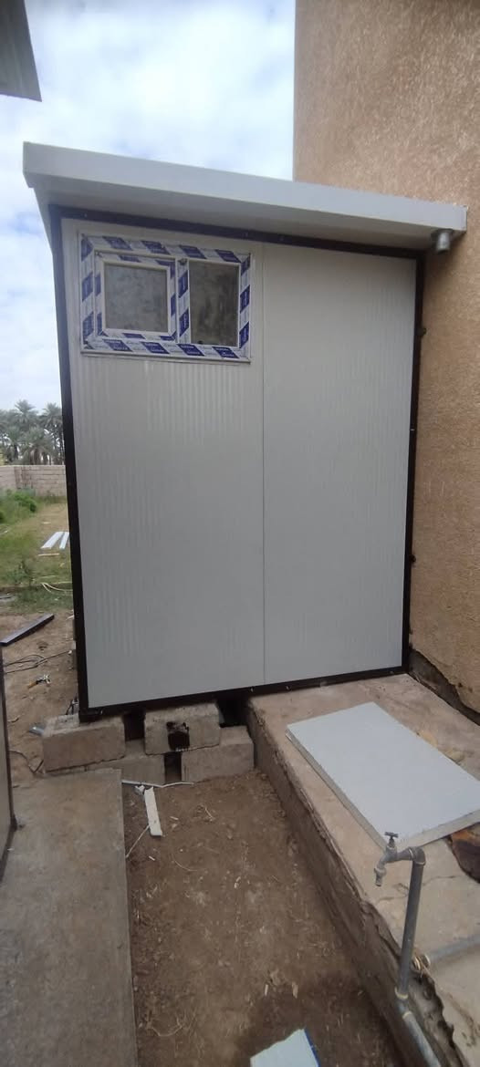 ***********
سلام عليكم حداده عامه نعمل كرفانات مخازن مكاتب 
قمريات تغليف مناور درج حديد ميوزه فريمات سياجات 
رفوف اي استفسار مراسله صفحه مكانه بغداد أسعار مناسبه
