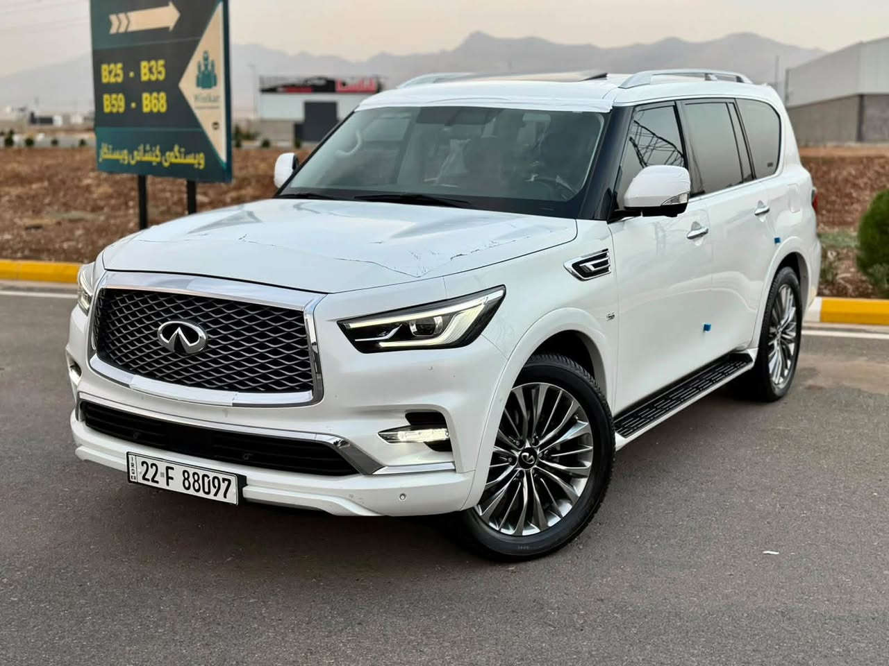 أنفنيتي QX80 • ٢٠١٩ • ماشيه ١١٥ الف