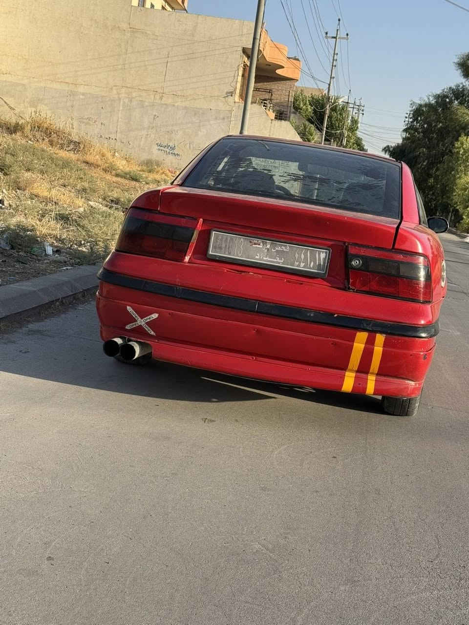 Opel كالبير
موديل ١٩٩٣
مكينه ٢٠ به شه رت
بي مسراف و سبورت تابلي به قوته 
سنه وى جنوب بوه ون بوه من به علوج ايفروشم  (***********) (***********) السليمانية, العراق
