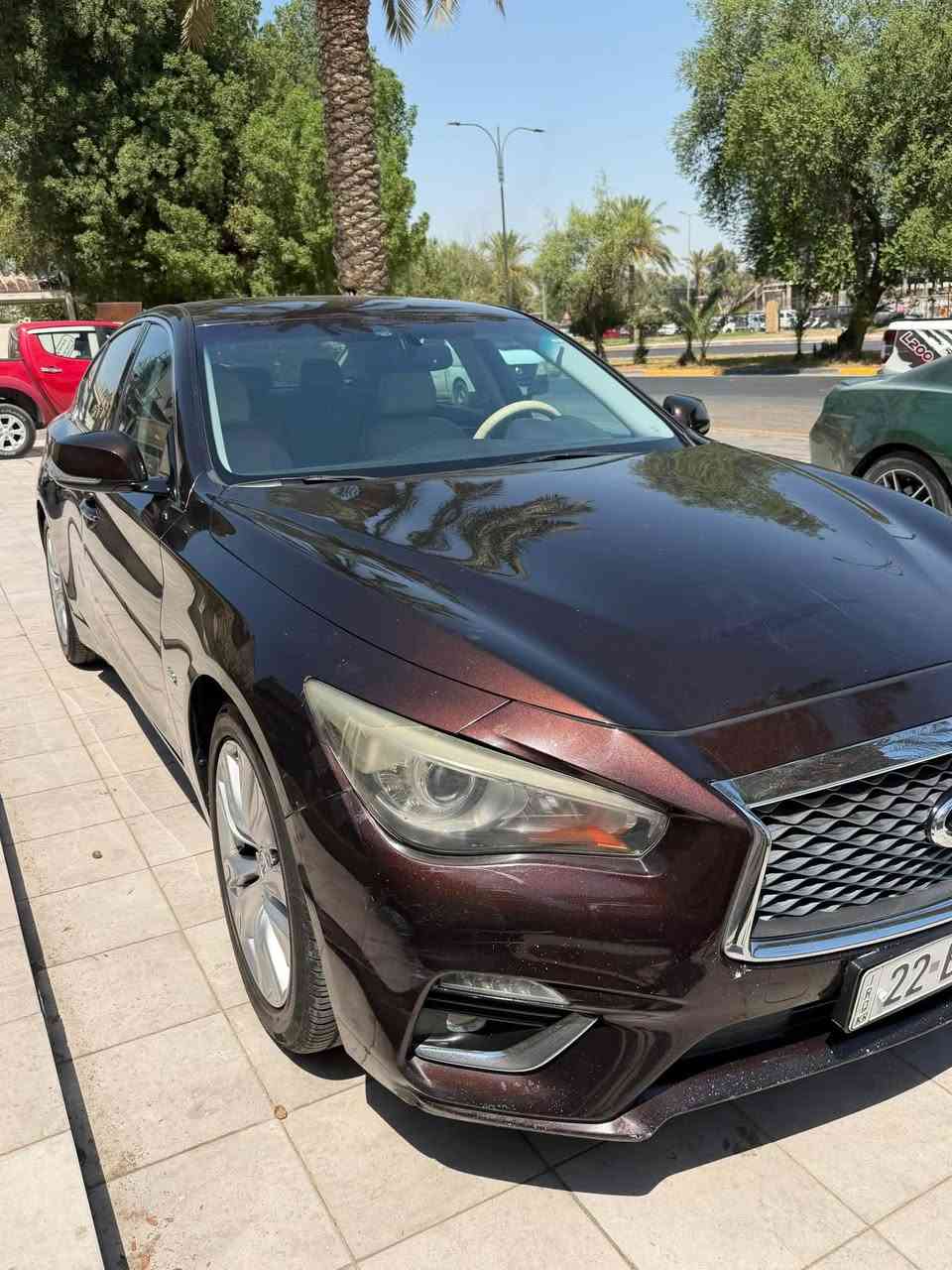انفنتي كيو50 • ٢٠١٩ • حادثه خلفي