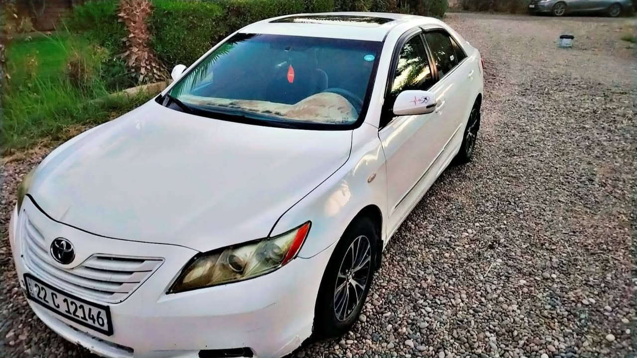 للبيع فقط 
كامري موديل 2008 
خليجي GLX
فول مواصفات عدا بصمه 
ويل كروم 
بدون حادث بيها ملاحضات فقط سونار مرفق مع الصور 
السعر 110. بيها مجال 
***********
 شرط تحويل
عنوان صلاح الدين ناحيه الزويه
