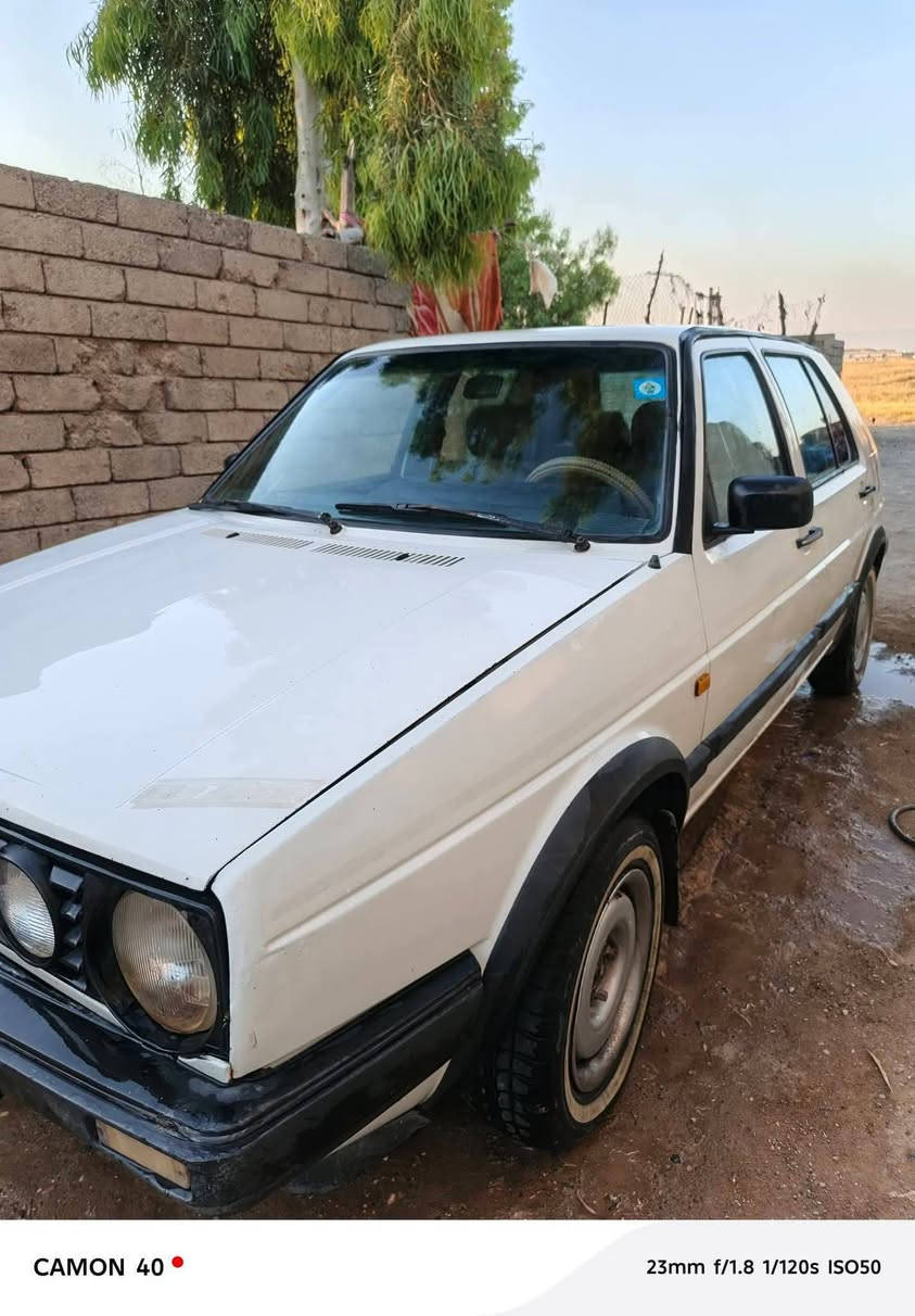سلام عليكم
كولف عضم، موديل/ 88/
رقم وسنويه جديد، 
كاربون بانزين ماستر، 
محرك بدايه صرف، 
صفر ٨ المرغوب، 
كير، شرط طخم نص، عمر، 
أربع، تايرات، جدد 
مابيها صبغ، 
سعرها. 30ورقه، 
***********
