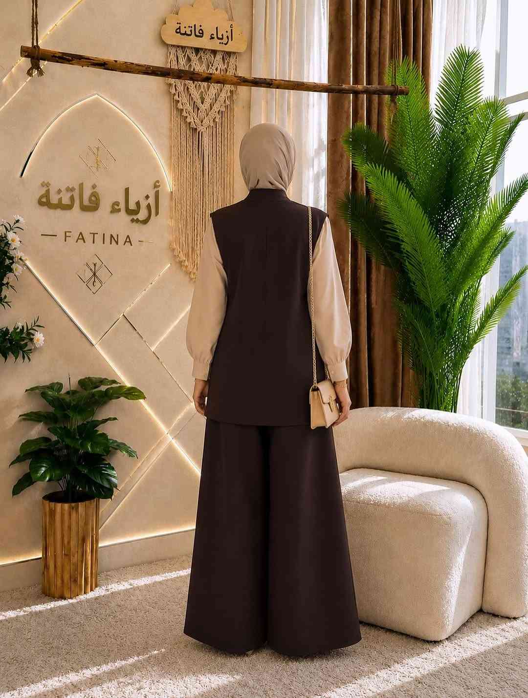 ازياء فاتنة 
اختيار الفاتنات 
مكمل الحجاب من ماركة فاتنة 
قطعتين رح تعيد ترتيب ڪُـل ملابسنا 
الكيلوت الكوري اللطيف مع الڪـت الهاينك 
• طول الكيلوت 105 سم 
• ⁠والهاينك هدية 🎁 مع الكيلوت المهم اثنينهم نفس اللون 
• طول الهاينك 85 سم 
• االــخـــــــاامــة معتمة صيفية محتشمة 

الالوان (: 
الابيض 
الماروني
الخاكي 
البني 
الرصاصي
النيلي 
الاسود 
يعني 7 الوان اساسية 
___________________________ 
🖊️ االــخـــــــاامــة (: 
كريب الروزالين ) :- هو احد انواع الاقمشة الممتازة الي ماسكة نفسها وماتلزك ؏ــلى الجسم ولا يخيل وميحتاج الى كوي بس شي بسيط

___________________________ 
القياسات عادية وخاصة 

القياس العادي ):- 
🌱قياس 1/2:- 
تلبس وزن من 70 الى 85 كــــيـلـو ⚖️ 
يعني يلبس قياس. 42 .  44 .  46 . 

القياس الخاص ):- 
🌱قياس 3/4:- 
تلبس وزن من 90 الى 120 كــــيـلـو ⚖️ 
يعني يلبس قياس. 48.  50.  52.  54 
___________________________ 
سـ✿ـــعـــر  الكيلوت بـــ 50 الفــــﮯ 
________________________________ 
مع الهاينك  هدية 🎁 

للحجز والاستفسار المراسلة ؏ــلى الواتساب :- *********** 
او ؏ الرقم الثاني *********** 
او ؏ فــــاتــنــة 2 ← fashion_fatina2
#ازياء_فاتنة
