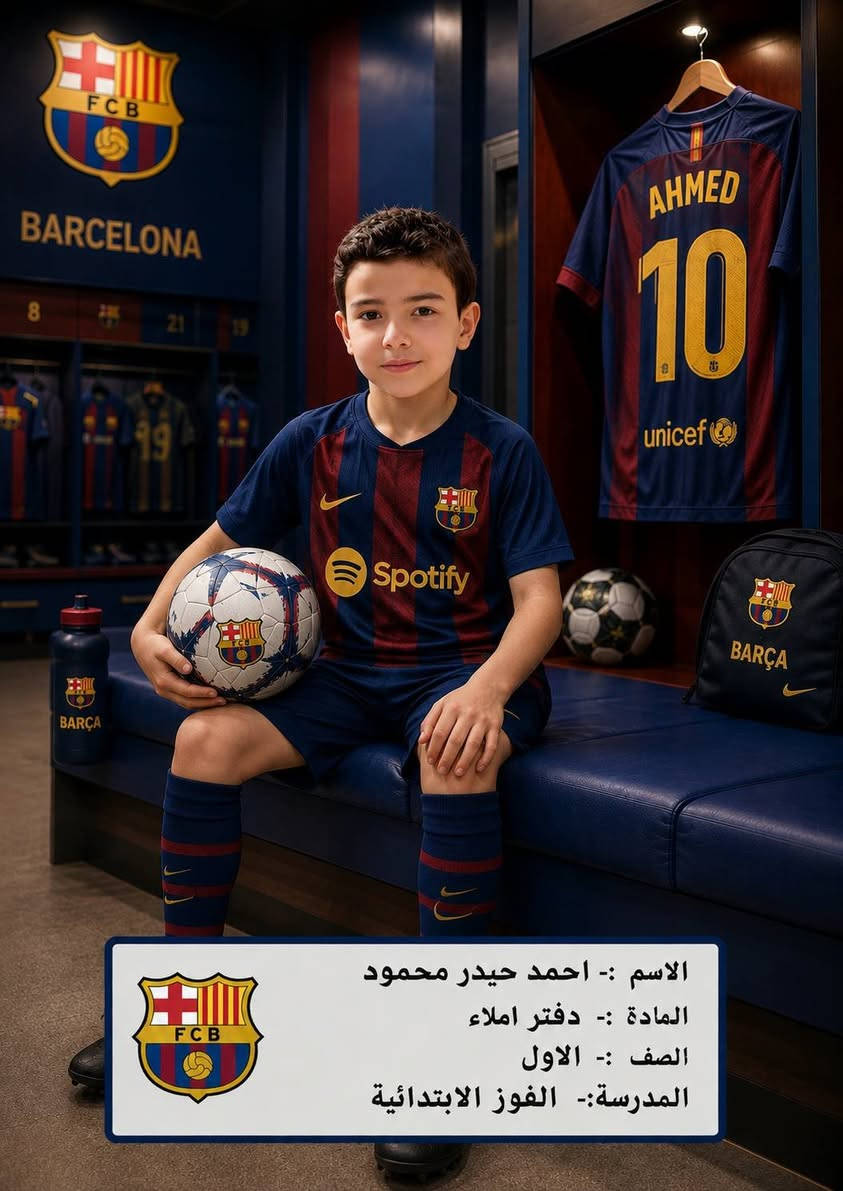 احصل على دفترك المدرسي المميز بتصميمك الخاص! 📚✨
اجعل العام الدراسي أكثر حماساً لطفلك مع خدمة التصميم والطباعة الخاصة من مكتبة النجاح.
​طباعة دقيقة الألوان وصورة الطالب أو شخصيته المفضلة على الغلاف، مع خامات متينة تدوم طوال السنة!
​المواصفات والخيارات:
​أنواع التجليد: متوفر كبس / سبايرول (سلك متين).
​التصميم: تصاميم خاصة وحصرية حسب طلبك (إضافة اسم الطالب، المادة، والصورة).
​الورق: نوعية ممتازة وعالية الجودة مريحة للكتابة.
​📞 للطلب والاستفسار:
​واتساب / اتصال: *********** | ***********
​📍 الموقع:
ديالى - بلدروز - دور مندلي (مكتبة النجاح)
