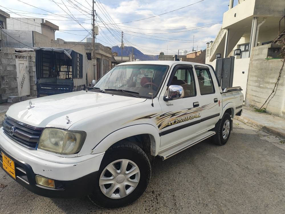 پیکاب ئەدمیڕاڵ مەنەفێست ئەسڵی کۆدیشی بۆکراوە مۆدیل ۲۰۰٨ کابرێتە بی بۆیاغ بێ چاڵ و شوخت چوار تایەی لۆک شتی وا باوەڕناکەم مابێ گشت گیانی بەشەرت گێڕ مەکینە کامل بەشەرت تەبرید لەسەر سویچ هەموو شتێکی بیلادی لەسەرە ۱٥۰ هەزار ڕۆشتوە ماڵی دۆست یەک ۲٥۰ مەسروفی نیە 
*********** 
*********** بشدار, السليمانية
