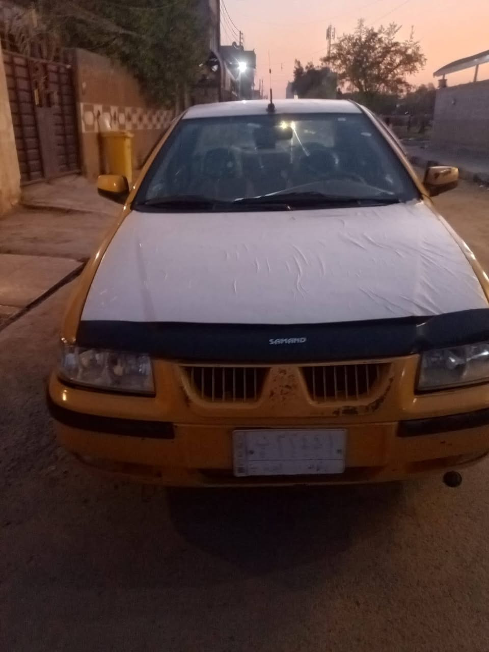 سمند  2011 رقم بغداد تخم تاير صدرج جديد تبريد شغال مصفره هيئة غرامات سياره جاهزه ول كشر كدام العين سعر 20 بيه مجال  مكاني الخطيب قرب جسر دولعي *********** ملاحظ راعي السياره يريد تحويل
