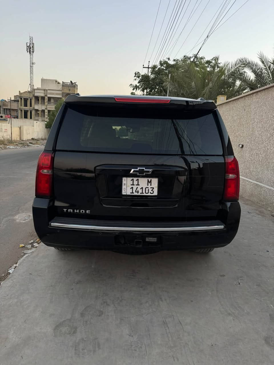 اللهم صلي على محمد وآل محمد
تاهو LTZ 2015 اسود ماشي ٨٦ ميل 
رقم بغداد انگليزي بأسمي تحويل مباشر 
صور الضرر + السونار مرفق مع المنشور 
معروفة ال LTZ بالموصفات وكلشي مبين بالصور 
ادامة كاملة دهون وفلاتر كل السيارة
بلاكات نوزلات فيول بمب كلة اصلي وكالة 
تخم تاير + تخم ويل اصلي gm 
السيارة حلوة ونصبتها تجنن وبلخير علي تصير من نصيبة 
للبيع بسعر ٢٧٢ ورقة بيها مجال بسيط 
للجاد بالشراء *********** ابو درة
