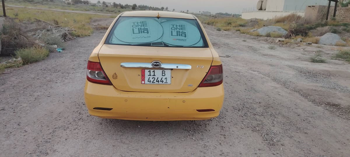 للبيع BYD F3 موديل 2011 رقم بغداد الإنكليزي بسمي سنوية وهزة جدد مصفره هيئة وغرامات كير ومحرك لانسر بلادي مكفولات لاتنقيص و لاتبخير بلادية بدون صبغ بدون ظربة تبريد ثلج صدر امامي وخلفي جديد السعر 40 ورقه وبيه مجال مكاني المحمودية ع السريع الدولي ***********
