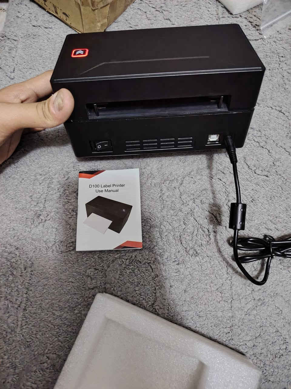 🖨️ D100 Label Printer للبيع
✅ طباعة ملصقات وباركود
✅ تعمل Bluetooth + USB
✅ مناسبة للاستخدام من الموبايل
💰 السعر: 40,000 دينار
🚚 توصيل لجميع المحافظات
📞 ***********
