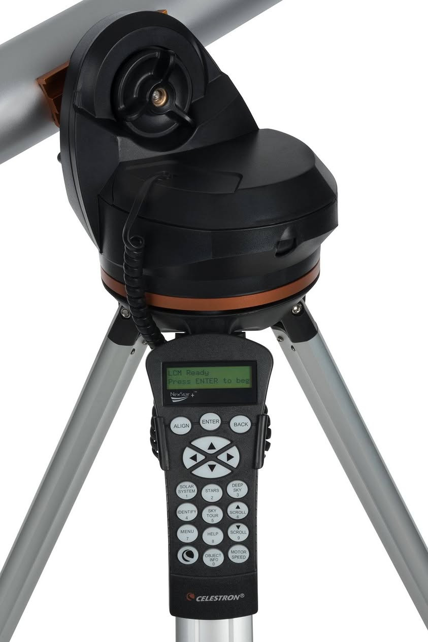 تلسكوب Celestron 114LCM محوسب 
 الغني على التعريف 
استخدام قليل جدا غراضه بعدها بكيس التغليف الأصلية 
مرفق مع بعض الصور الي قدرت أخذها بهذا التلسكوب  
 التقنية : نظام GOTO محوسب يحدد موقع 4,000 جرم سماوي تلقائيا 
السعر ٣٥٠ الف وبي مجال 
تقدر تبحث وتشوف سعره الأصلي بالموقع 
العنوان بغداد 
***********

