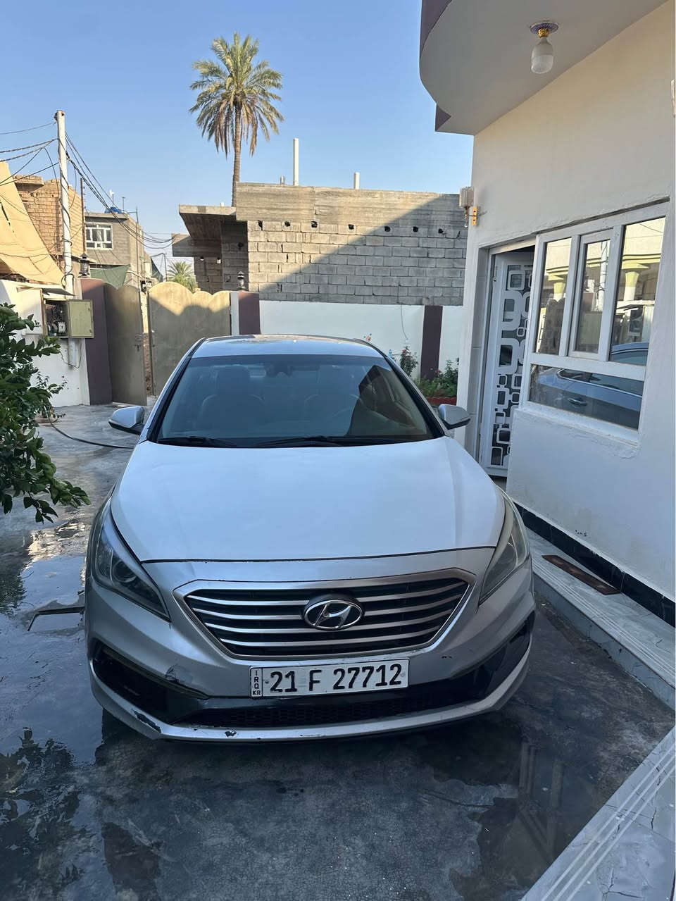 سلام عليكم 
سوناتا 2016سبورت  
مكينة 2400
حادثها فطعتين جاملغ الامامي يمنه ويسره
ومصطرة الصندوك مصبوغه مرشوشه 
سونار مرفق بلمنشور 
مكينه كير بشرط 
تبريد تدفئه كله شرط
سيارة مال بيت 
ممشئ السياره 135كيلو متر
السعر 110
للاستفسار الاتصال ؏ــلىٰ الرقم *********** Singapore
