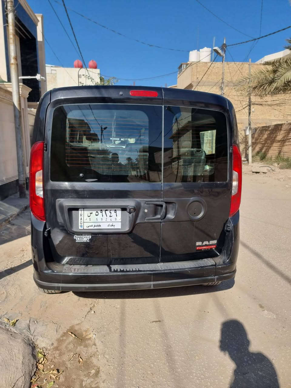 رام برومستر ستي للبيع او مراوس
 موديل 2020
محرك 2400 اقتصادي  (نفس المكينة مال c200)
سيارة جاهزة بدون نقوصات 
تصلح لسبع ركاب 
أو تصلح لنقل البضائع 
تبريد قطعتين 
شاشة 
تحكم ستيرن 
تفيد اصحاب الخطوط والعوائل الي تحتاج سيارة
بسعر مناسب 
صور الحادث مرفقة بالمنشور 
مكانها حلة شارع أبو خمره 
رقم التلفون ***********
