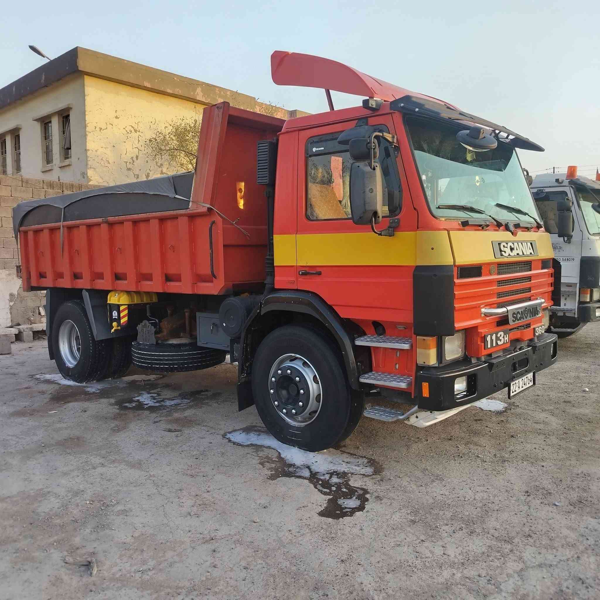 سلام عليكم سكانيه البيع مكينه ١٢ونص بيه تنقيص قليل  كير ٥ب٥ اكسن أبو فلتر جوبلس رقم أربيل بسمي تحويل ثاني يوم هزه جديده سنويه ٣١ شاصي مكفول بلاديه طويله قماره مكفوله من صبغ وخياس سياره عليه بلادي جاهزه العمل مكان بغداد الدوره السعر 175 وبيه مجال قليل رقم صاحب سياره ***********
