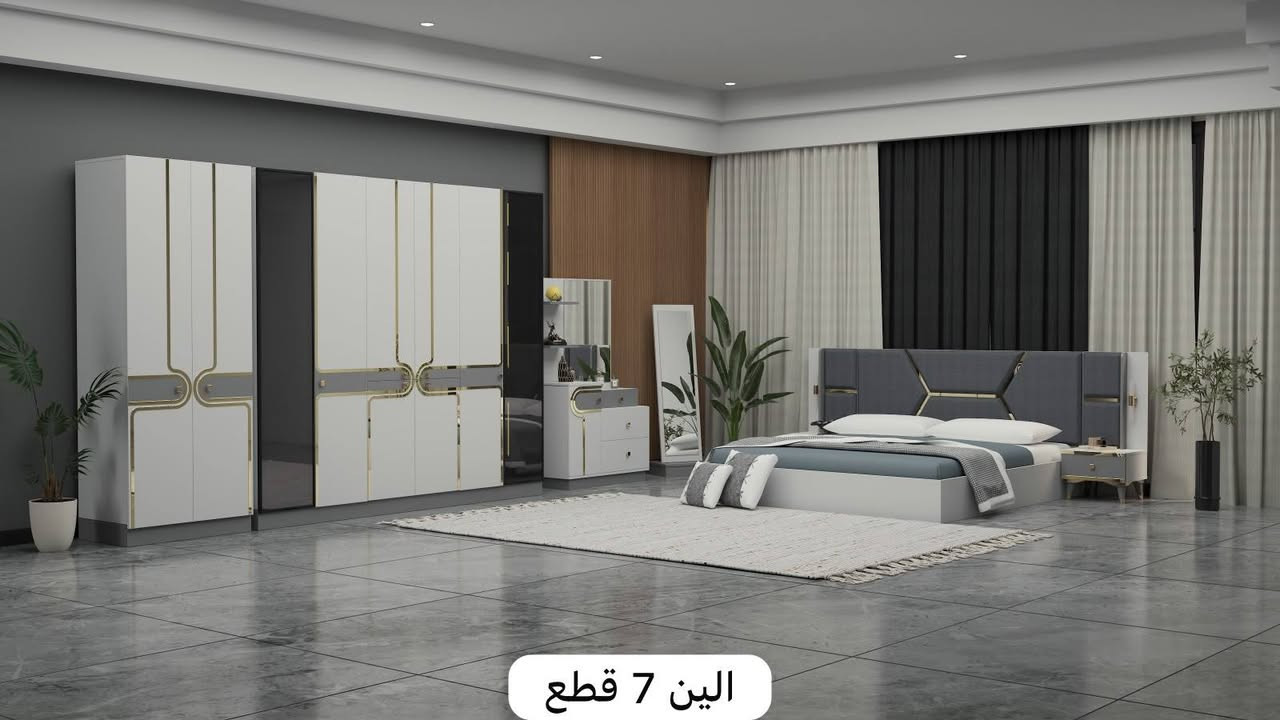 غرفه اخشاب • ٧ قطع • ٥ موديلات