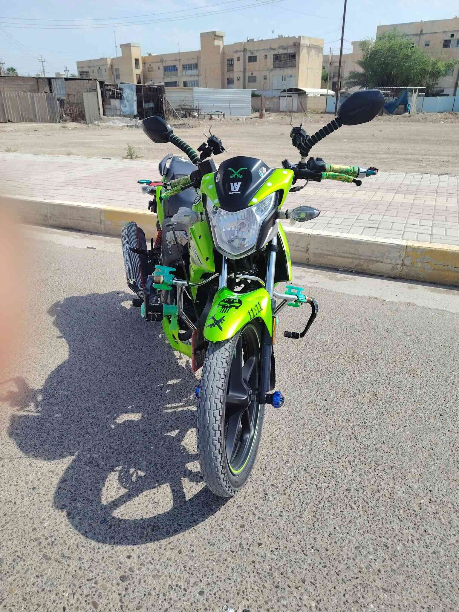 سلام عليكم ماطور البيع هوجي موديل ٢٣ أشد الجديد بصمات٢ سويجات ٢ لوحات اجنبي منضومت زنون الموطور مجنبزه عله ٤٩ حبايه السعر ١٨  الشراي مكان الرمادي التءميم لاستفسار ***********
