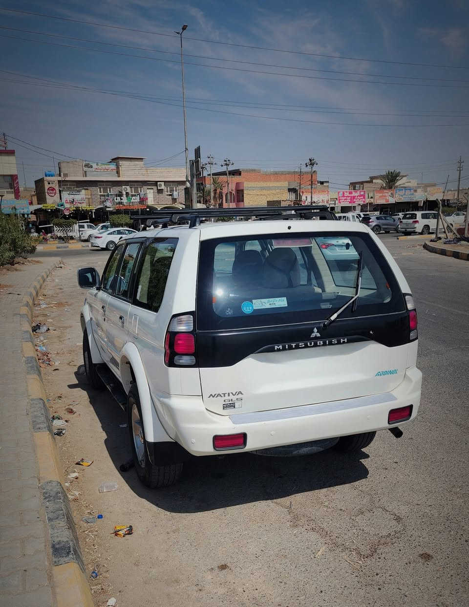مسيوبوشي ناتيفا 2008 خليجي GLS
محرك 3000
 كفالة عامة كير ومحرك وصبغ ودعمة وشخوط
رقم بغداد انكليزي
ماشية 130 الف سيارة كلش نظيفة وجاهزة من كلشي وما تتحصل مثلها بهيج موديل
تبريد ثلج
مكان السيارة الديوانية
السعر 110 وبي مجال بسيط
***********

