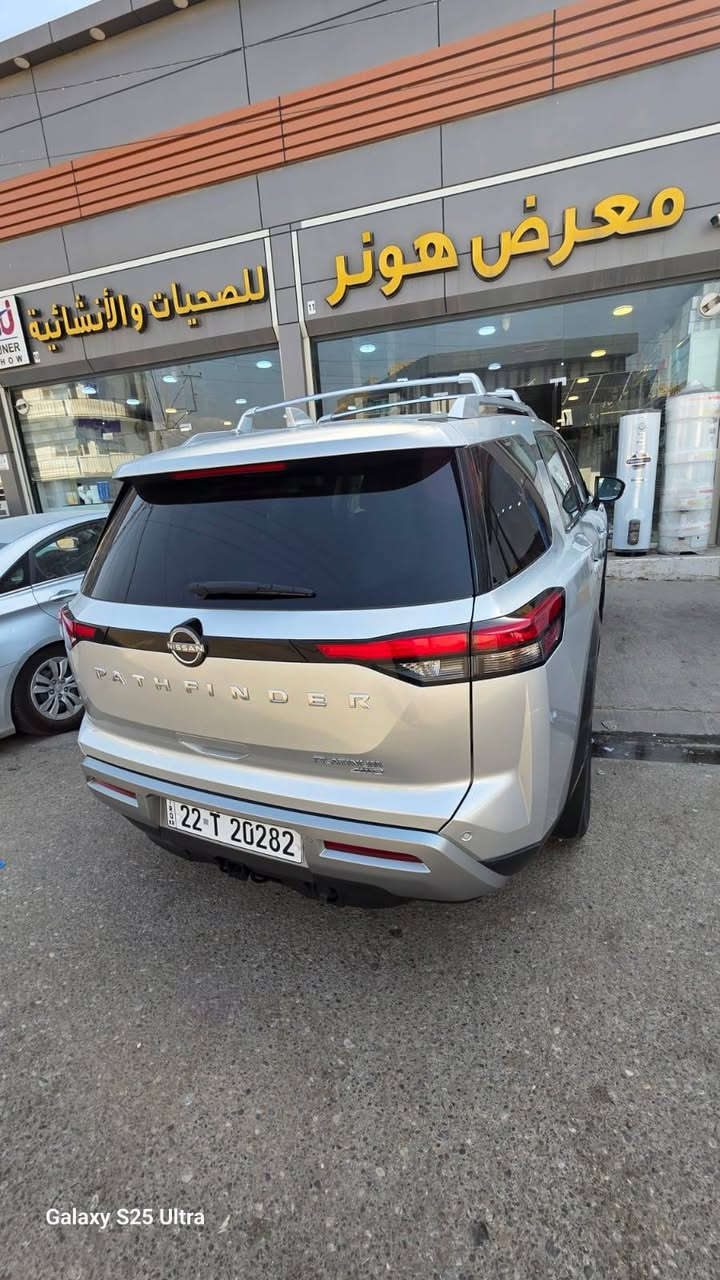 نیسان پاسفاندر
وارد امريكي
موديل 2024
موصفات بلاتينوم
فول فول مواصفات 1/1
بدون صبغ 
 جاملغ و باب سكن تبديل بلادي
ارباك فقط استيرن طاك
ماشية 19 الف ميل 
سعر 285 بيها مجال 
مكان سيارة كركوك
رقم صاحب سيارة ***********
#ملاحضة اني موصاحب سيارة
