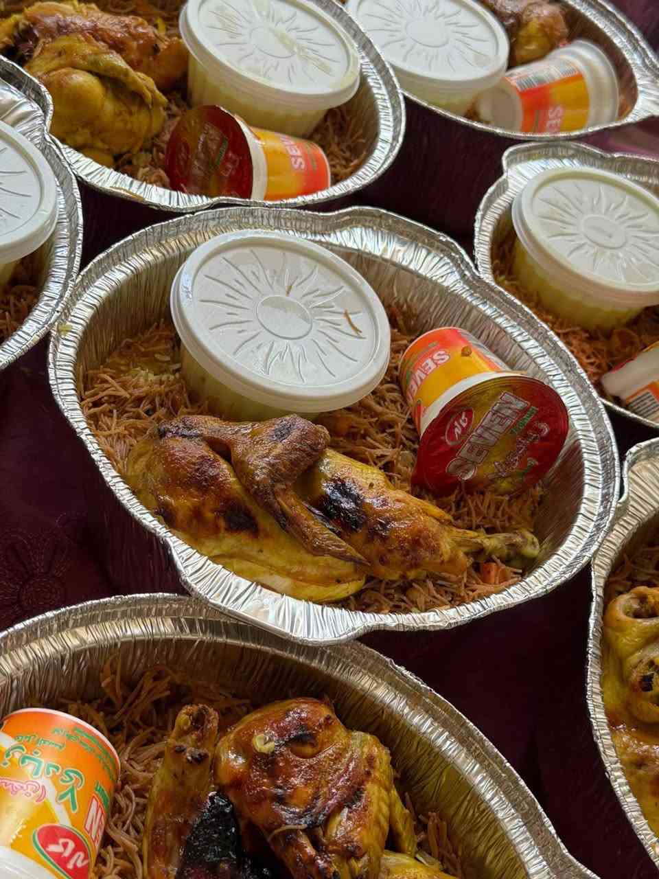 مستعدون لتجهيز الأكلات المنزليه 🌹😍
طبخ بيت متعوب عليه كادر نسائي مميز 🌹 
كلشي يجيكم مثل ماتردون طبخ كامل والطعم رائع الي يحب يحجز يثبت الحجز قبل يوم او يومين نستخدم لحم عراقي خالص والدجاج كذالك 
توجد خدمة توصيل مركز الناصريه الحجز واتساب او الصفحه الرئيسيه وتدللون ***********
مأكولات بركات ام البنين  في خدمتكم 🌹 
ارفعوا المنشور على حب محمد وال محمد 🙏

