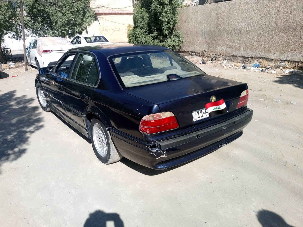 السلام عليكم BMW خفاش     موديل 94 محرك وكير 740 بلادي كير تمساح رقمه بغداد نكليزي بسمي شداله صدر امامي جديد باتري جديد فيت بم جديد تايرات امامي جديد يحتاجله بعض ترتيبات السعر ٤٣وبيهه مجال العنوان بغداد الغزاليه او الشعله رقم الهاتف ***********
