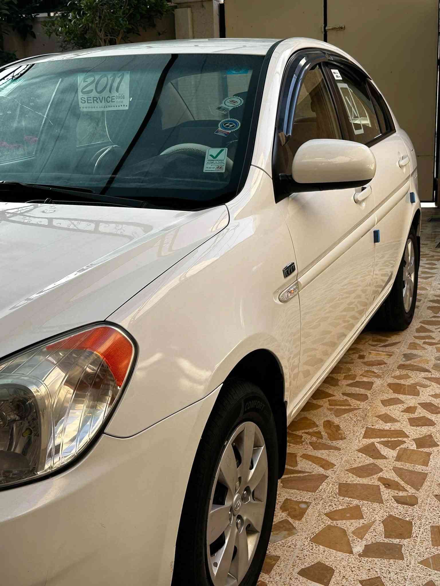 للبيع اكسنت وارد كوري
موديل ٢٠١١ فول توماتيك عدا فتحة السقف 

بدون صبغ وبدون ضرر كير ومحرك شرط 

رقم إنكليزي مسطرة رقم نينوى شرط التحويل 

تبريد شغال اي نقص مابيها ماشية 124km

السعر ١٠٥ وبيها مجال بسيط 

مكان السياره موصل جانب الأيمن 

رقم الهاتف 

***********

***********
