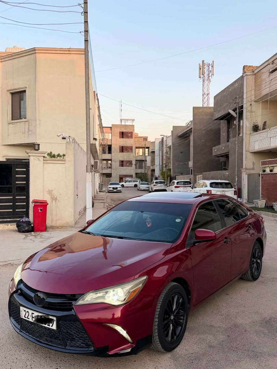 السلام عليكم للبيع او المراوس بموديل احدث 
السعر 137 وبي مجال
كامري 2017 فول 1/1
حادث جاملغ وبنيد سطحي بدون دواخل
كير مكينه كفالة كامة
رقم اربيل هزه ورقم جديد ب اسمي 
مكاني بغداد الدورة
الرقم *********** بغداد, العراق
