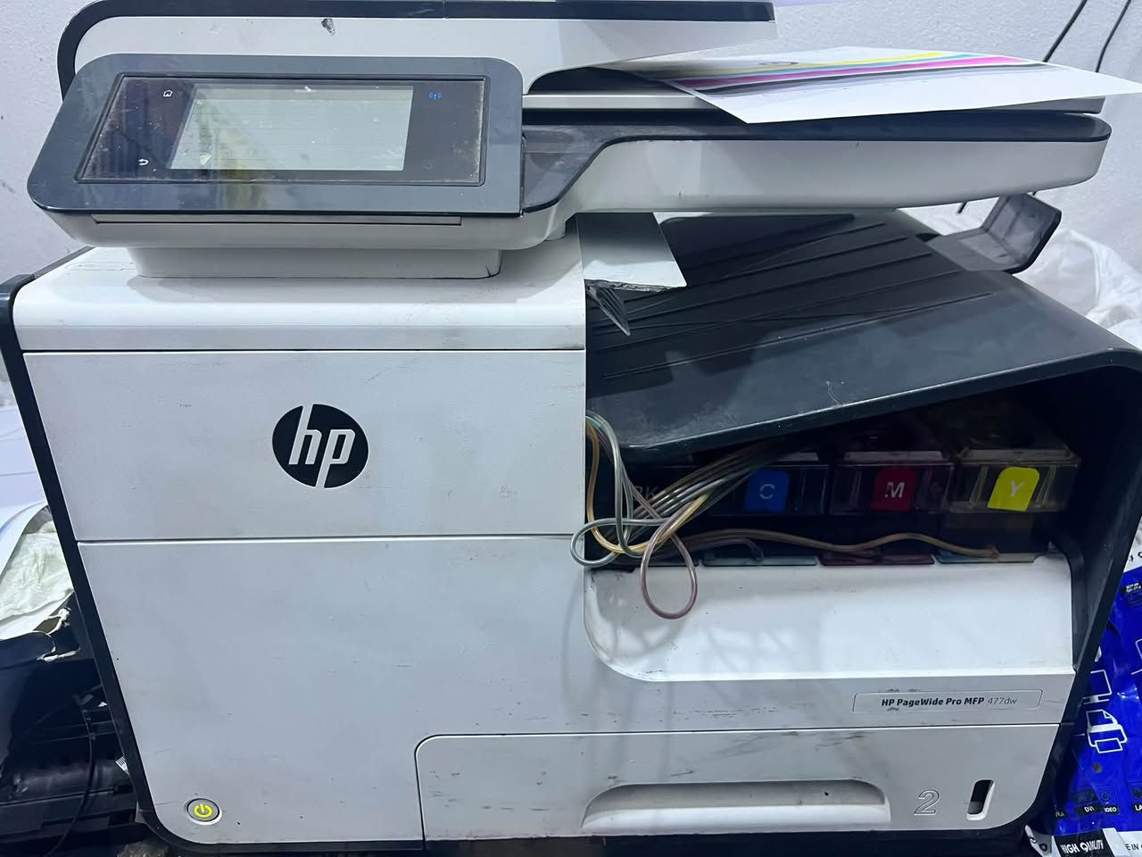 طابعة hp 477

سعرها 525 الف 

كل التفاصيل بالفديو مذكورة

واتس اب ***********
