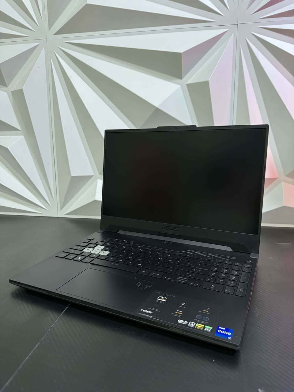1》GPU●  RTX 3070 8gb 
2》CPU● i7 12650H
3》RAM●  16gb ddr5 2x8
4》Hard●  nvme 512gb 
5》screen●  15.6 inch fhd 144hz كويسينجاك, أربيل
