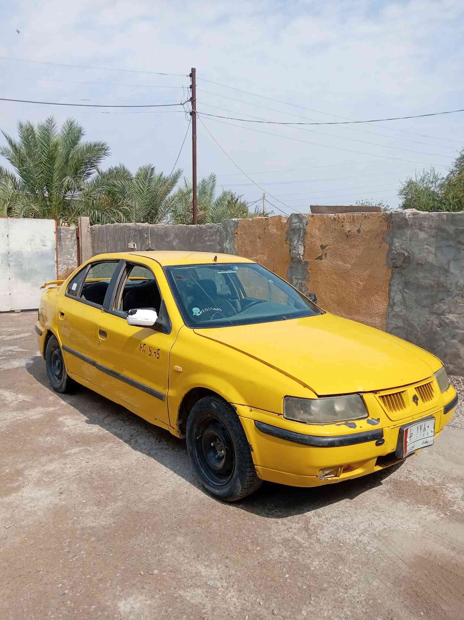 سمند ٢٠٠٩ • رقم بغداد • شرط تحويل