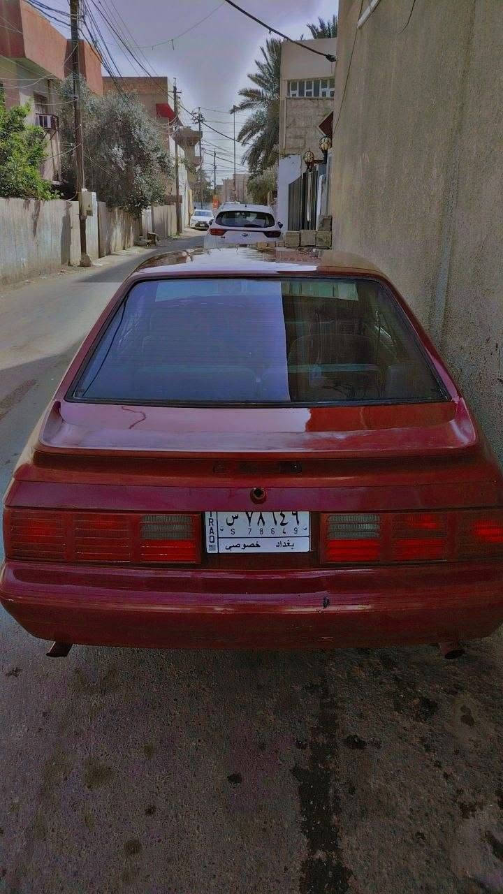 120 سعر نهائي 
سلام عليكم 
من رخصه الأدمن 
فور موستانج موديل 1988
نضيفه السياره ما بيها اي دعمه وارد خليجي جايه شحن من دبي لل عراق السياره متروكه اكثر من 10 سنين ماشيه 38 الف اكفلها من الدعاميه لل دعاميه بل 2022 
بدلنه المكينه بوحده اقوه مال كابرس دولفين 8 ول بلادي مالتها مضمومه محركها البلادي هم 8 سلندر محرك 5000 البلادي سياره داخله هزه سنويتها لل 2027 اي استفسار آخر هذه رقمي ***********
سعرها حتئ لا تزعلون علينه خليته لي فوك
