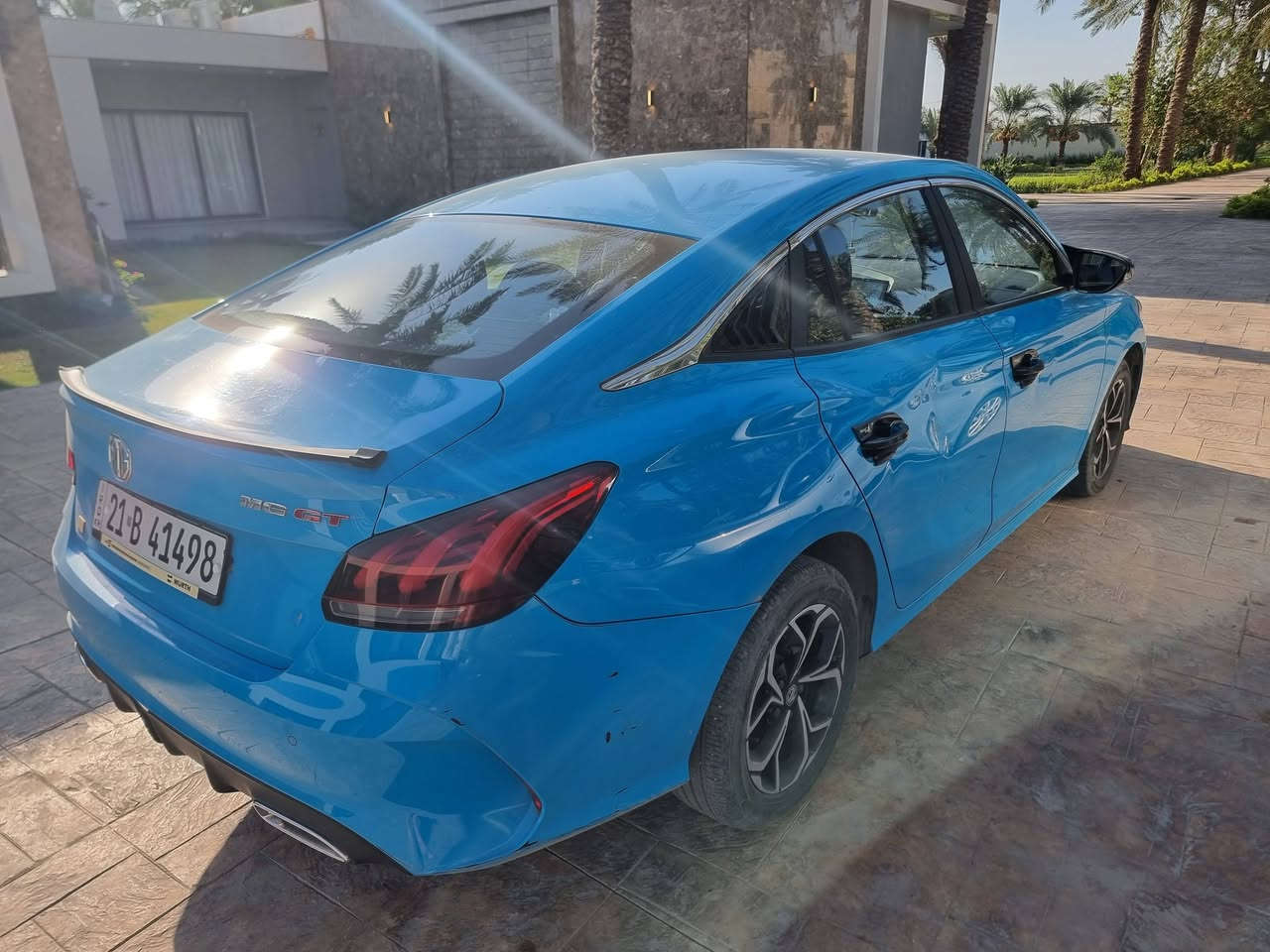 السلام عليكم
MG GT 2022 تنفس طبيعي

السياره حره تحويل شوكت ميعجبك ماشيه 63 الف 

لون مميز سمائي / رقم سليمانيه 

السياره نضيفه جدا من الداخل 

مابيها ولاقطره صبغ / فقط بيها ضربه بالباب الخلفي بسيطه مامصلح على وضعه / سونرها موجود 

السعر 105 وبيها مجال  

عنوان بغداد / الراشديه

***********
