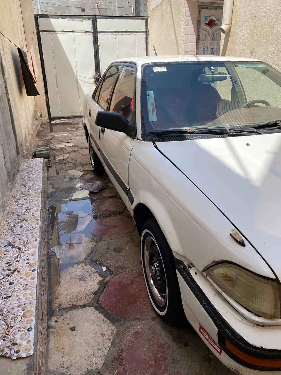 سياره كورله مديل 1990 السياره جاهزه من كلشي كير محرك كفاله الشكره شوف العين كهربئيات كله شغاله السعر 32 وبيه مجلل الساره جاهزه مال تكسي بيه خبزه التبريد غير شغال رغم الماني منتهي السنويه ***********
