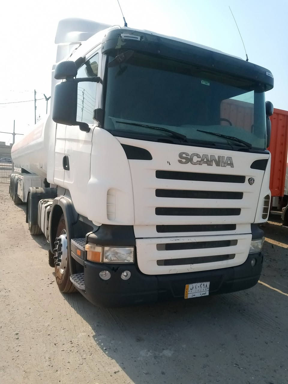 سكانيا 2007بصره كامله طوناج جيبيس جديدمحرك كيرعادي تانكي مصلاوي السعر 350وبيه مجال معرض الخليج بلزبير***********
