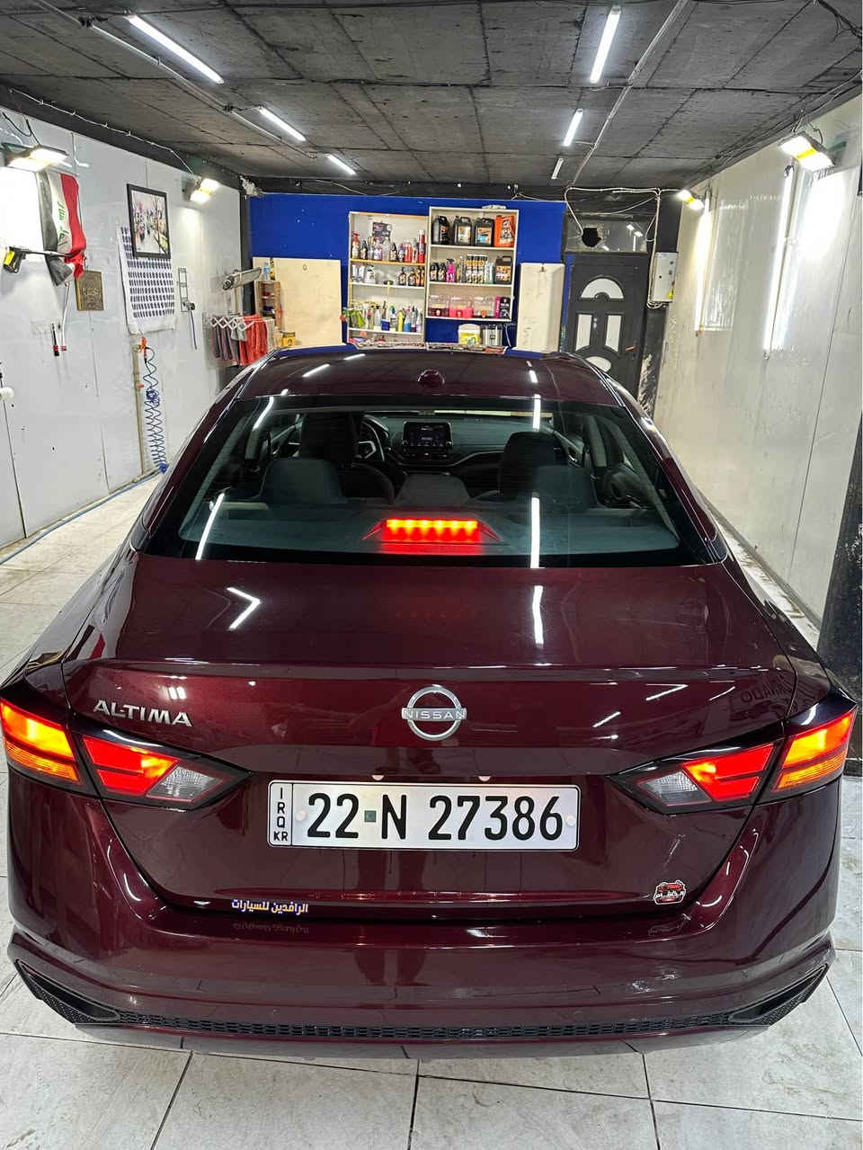🚗 للبيع | نيسان التيما SV موديل 2025

📍 الموقع: كركوك

🛣️ الممشى: 9 ميل فقط
الضرر فقط بونيد جامرلغ بدون دواخل ارباك فقط ستيرن دشبول 
بدون رصعه بدو تعديل 
صار يومين مرقم اربيل سياره بسمي 

المواصفات:
✅ محرك 2.5 لتر، 4 سلندر (188 حصان)
✅ ناقل حركة أوتوماتيك CVT
✅ دفع أمامي 
✅ شاشة 8 إنش مع Apple CarPlay وAndroid Auto
✅ تشغيل بالبصمة ودخول ذكي
✅ كاميرا خلفية
✅ مقعد السائق كهربائي
✅ مثبت سرعة
✅ نظام الفرملة الطارئة
✅ نظام التحذير من مغادرة المسار
✅ نظام مراقبة النقطة العمياء
✅ مصابيح LED

💰 السعر المطلوب: 15,800 دولار (قابل للتفاوض بالمعقول).

للمهتمين يرجى التواصل على الخاص
رقم تلفون *********** كركوك, العراق
