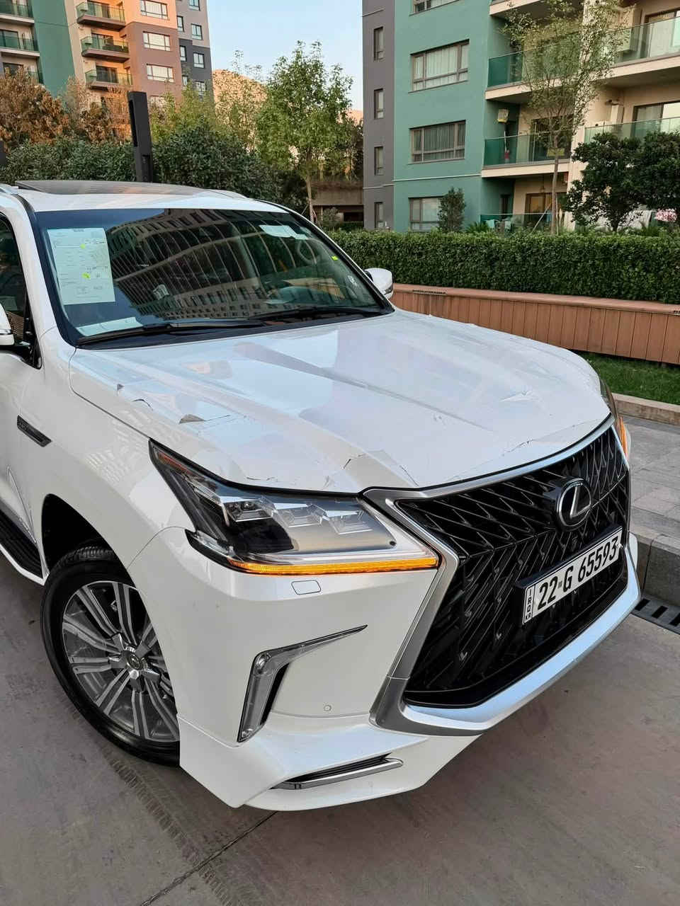 Lexus.570LX.2017. 🔚 بريم اصلى🦅.✅
لكــزز هيبـة الشـوارع 🧿

ملاحظات:-
صبـغ ❌
بدون شخط
بدون رصعات
بدون صبغ
بدون رمل 
حتى دعاميات ولحية بدون صبغ
لله الحمد سيارة زيروووو

سيارة كلش حلوة نظيفة مرتبة لوك لوك 
___ماشية 72 الف❇️
ماشية بشرط فحص كومبيتر 
سيارة باقية عل نظافتها لوك لوك 
كل جسمها بشرط سيارة باقية نظافة زيرو
.....

سعر 565$
موديل2017
حجمً المحرك.5.7🦅
ماشية.72 الف.
سبير منازل♻️
••••••••
محرك كير بشرط لحد شهر
هزة براد سنوية  جديد
رقم دولي جديد 
والسيارة باسمي تحويل مباشر❇️

.-.-.-.-.-.-.-

مواصفات ساس بريم اصلى LX570💫

سلايد
داخل احمر 
ثلاجة
صندوك جك 
كشـن تبريد تدفئة 
ستيرن كهربائي 
شغال 
رادار امامي 
كامرة 
حساس 
خمس كامرات
راس DVD
دبل اكسل 
كامل زينون 
ستة سيدي
يدات بصمة
مرايات كهربائي 
ستيرن وكشت خزن
رادار شارع
دبل هواء 
بخ ماء
كشن جلد 
تحديد سرعة
بنزين ECO
شاشه لمس
تبريد مركزي
وبعد وبعد….

سعر.565قفل.$
***********

