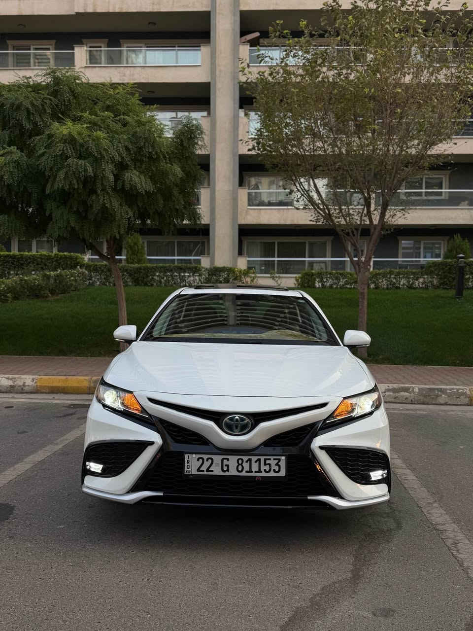 كامري فوول مواسةفات هايبرد
گير و مةكينة و كارةباي بةشةرت
موديلي 2021
بي بوياخة دوو pdr هةية
ماوةي روشتن 67 مايل
رةقةم شاسي 
4T1H31AKXMU555791
شوين سليماني
سعر 210 $ و معامةلة
*********** whtss app
*********** السليمانية, العراق

