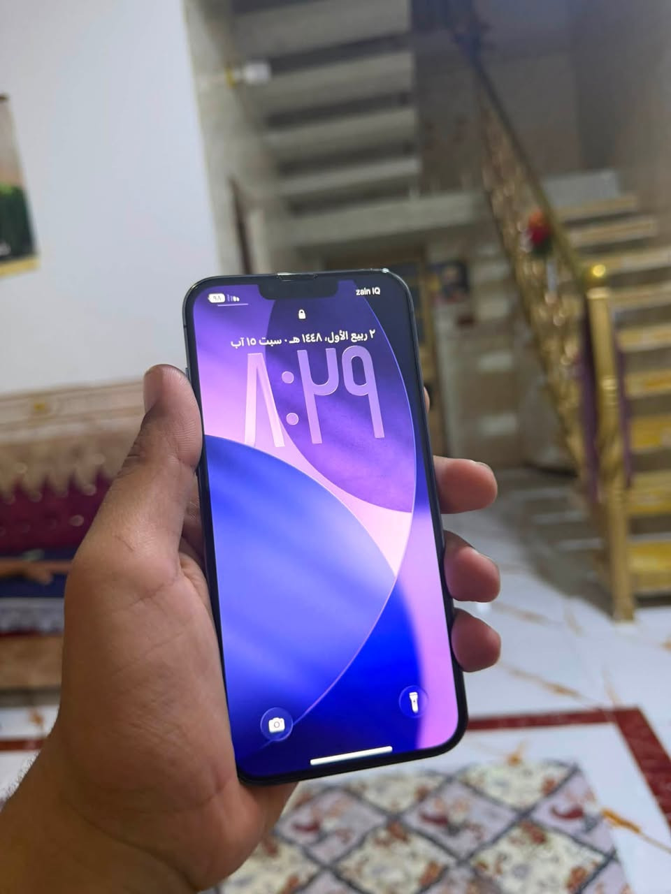 Iphone 13 Pro Max
بطارية 97 بلاد 
لا موفوعه ولا هاي استخدامي شخصي 
جهاز مامتعوب💚
ذاكرة 256
نموذج m امريكي 
تجي تاخذه عل فحص
السعر 775 وبي مجال قليل 
للأستفسار ***********
