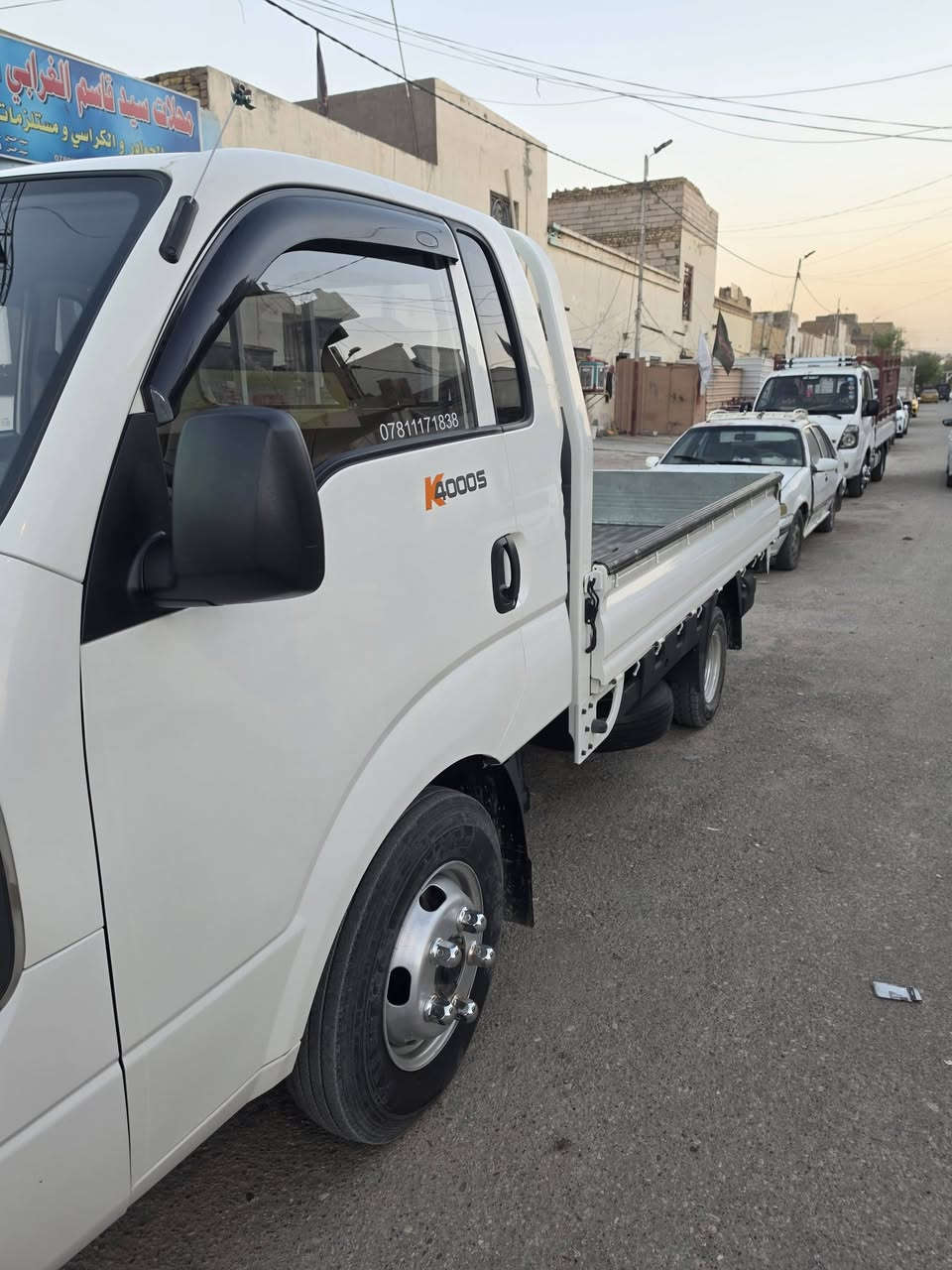 سلام عليكم
كيه فحل مفتوح 
مديل ٢٤
رقم قادسيه 
بسم شركه سياره نضيفه 
تانكي ١٢٠ 
سعره ١٩٥ 
مكاني دوانيه ***********
