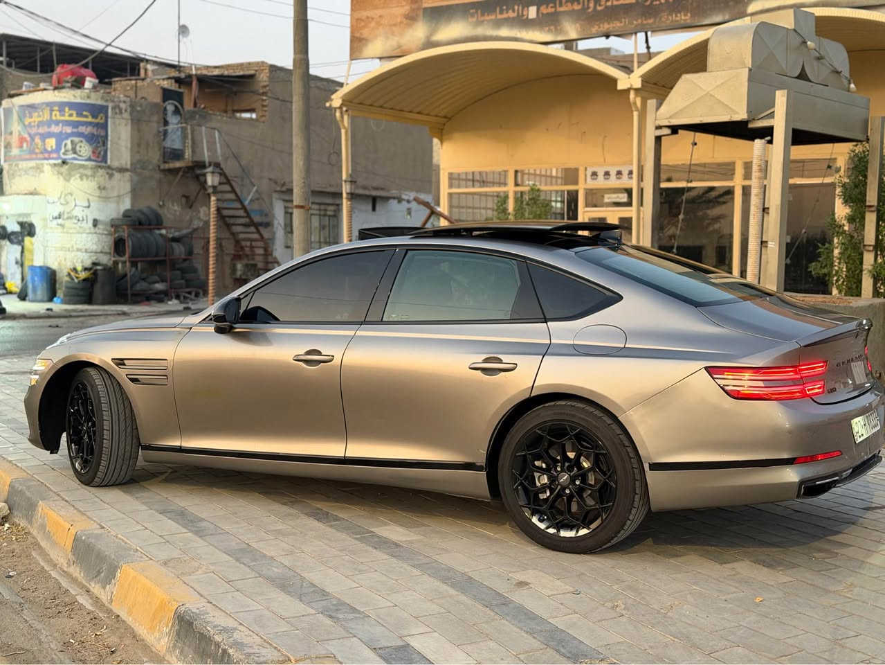 🔥سعر مناسب جداً جداً 🔥💰
✨‏ Genesis G80 2021✨
✨جينسز جي 80 موديل 2021✨

🔵 الملاحظات 
* المسافة المقطوعة 46 ميل
* حجم محرك 6 سلندر ٣.٥ توين توربو🚀
* لون سيارة ذهبي و داخل سيارة لون نيلي و قهوائي

💥 ضرر 5 قطع صبغ سيارة بجم كبس و خلف كبس خمس قطع صبغ حادث صطحي

🟠 مواصفات
* بانوراما
* كاميرة خلفي دوارة
* صندوق شفط
* كشنات امامي تدفئة + تبريد
* داخل دشبول و بيبان Ambid Light
* تشغيل عن بعد
* بردة خلفي + بيبان
* سيستم صوت سماعات 
* ابواب شفط 
* رادار امامي خلفي 
* حساس امامي خلفي 
* اربعه دسك 
* جنطه كهربائي شفط 
* كير ماوس 
* موس تحكم بل شاشه 
* تبريد بيانو 
* كراسي تدفئه تبريد 
* ستيرن تدفئه تبريد
* بردان ابواب 
* بردا خلفيه كهرباء عل بك
* كامرا خلفيه
* بانو رامه
* لايت زنون 
* مري قلاب 
* اشاير بل مري 
* كرسي كهرباء سائق وراكب 
* تخم تاير جديد 
* سيارا جديدا 
✨وبعد بيهة هواي مواصفات ما مذكورا

📍 مكان السيارة النجف الاشرف / الكوفة
☎️ رقم صاحب السيارة
***********

جينسز جي 80 موديل 2021
مكان السيارة النجف الاشرف / الكوفة
رقم صاحب السيارة
***********
السعر 227ورقة و بي مجال بسيط للشراي النجف, العراق

